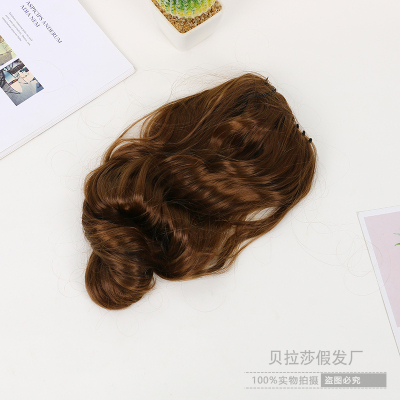 Curly Ponytail Grip Korean High-Temperature Fiber Hair Accessories Ponytail Extensions Short Hair Ponytail Claw Clip Short Curly Wig Ponytail
