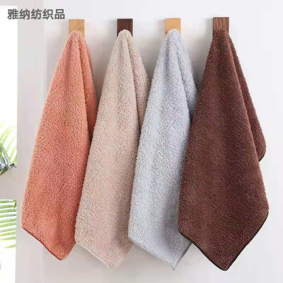 Yana Textile Taiwan Coral Fleece Super Water-Absorbing and Quick-Drying Towels Adult and Children Bath Towel Towel Set