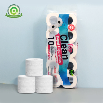 Toilet Tissue Paper Factory Wholesale 4 ply Chinese Cheap Custom Printed Soft Toilet Paper Roll that Water Soluble