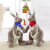 Children's Gift Kangaroo Plush Toy Kangaroo Doll Simulation Toy Mother Baby Kangaroo Doll Doll