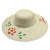 Labor Protection Supplies Pastoral Style Summer Wide Brim Farmer Straw Hat Straw Woven Outdoor Sun Hat Large Size 45cm