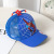 Children's Hat Summer Thin Baseball Cap Cartoon Three-Dimensional Spider-Man Sun Protection Hat Boy Mesh Peaked Cap Tide