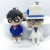 Creative Anime Detective Conan Cartoon Doll Keychain Pendant Cute Silicone Car Key Chain Small Gift