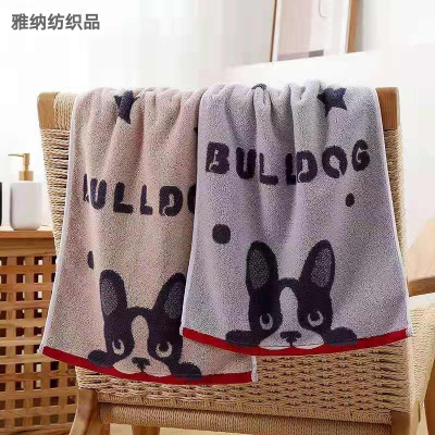 Yana Textile Pure Cotton Face Washing Towel Men and Women Couple Towel Absorbent Lint-Free Non-Fading Towel