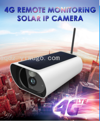 Camera Solar Camera Outdoor Monitoring Home Remote Plug-in-Free Outdoor Night Vision HD Probe