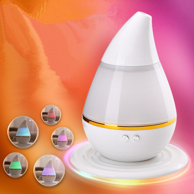 Water Drop Mini Atomization Humidifier Office Home Colorful Night Lamp USB Small Air Aromatherapy Purification Spray