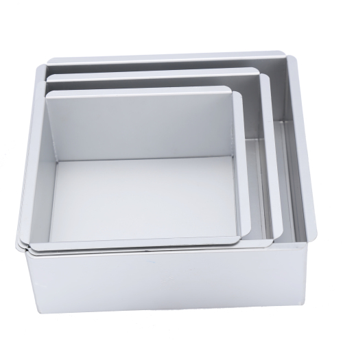 Aluminum Alloy Square Live Bottom Three-Piece Set 