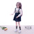 60cm Oversized Dress-up Music Barbie Doll School Uniform Uniform Singing and Telling Stories Girls Playing House Toys