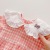 Baby Plaid Romper with Hair Band for Free Baby Girl's Western Style Doll Collar Romper Baby Short Sleeve Rompers Thin Ml154