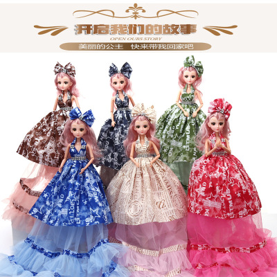 Factory Popular Barbie Doll Wedding Princess Children's Toy Gift Decoration Doll Stall Supply Wholesale