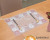 New PVC Color Translucent Placemat Waterproof and Oil-Proof Placemat Factory Direct Sales