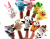 Finger Puppets Double Rounds Feet Animal Hand Puppet Finger Doll Story Telling Helper Plush Toy Cartoon Animal Hand Puppet