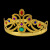 King Crown Halloween Ball Dress up Plastic Crown Truncheon Party Supplies Birthday Crown Princess Crown