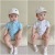 Infant Internet Celebrity Romper Male and Female Baby Triangle Rompers Newborn Jumpsuit Western Style Onesie Clothing Summer Fashion