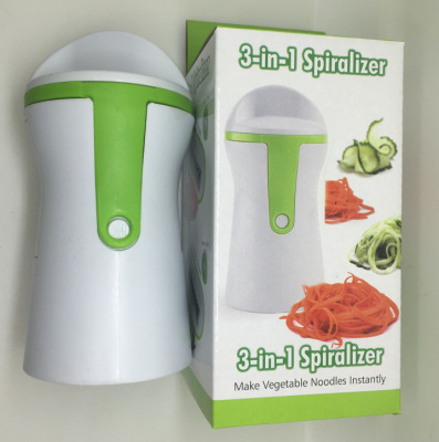 Radish Spiral Grater Vegetable Calicer Shredding Machine Slicer Spical Slicer