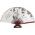 Advertising Fan Customized Archaic Folding Fan Chinese Style Men's Folding Portable Fan Retro Promotional Fan 10Inch Fan