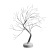 Led Copper Wire Lamp Small Tree Starry Pearl Plum Blossom Five-Pointed Star Touch Gift Bedroom Christmas Decoration Night Light