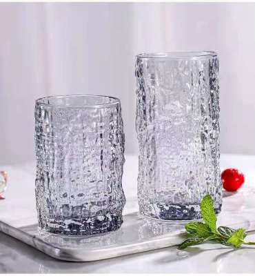 Bark Water Cup Glass Printing Cup Glasscup Glassware