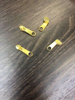 No. 3 Long Board Head Including Tax Zipper Head Gold Color Variety Zinc Alloy Zipper Factory Wholesale
