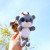 Cute Big Eyes Small Raccoon Pendant Plush Doll Pendant Car Keychain Activity Gift