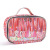 Girl Heart Small Shell Interior Cosmetic Bag Printed Letters Cosmetics Toiletry Traveling Storage Bag Portable Handbag