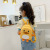 2024 Summer New Children's Backpack Oxford Cloth Children's Backpack Cartoon Cute Little Duck Kindergarten Backpack