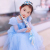 Taobao Hot Sale New Frozen Aisha Headband Wig Braid Queen Snowflake Headdress Princess Hairpin Cross-Border