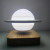 Magnetic Suspension Moon Light Saturn Creative 3D Printing Atmosphere Gift Small Night Lamp Floating Black Technology Gift Qixi