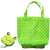Cartoon Foldable and Portable Shopping Bag Cute Canvas Waterproof Oxford Cloth Zipper Bag Environmentally Friendly Custom Logo Handbag