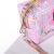 Girl Heart Small Shell Interior Cosmetic Bag Printed Letters Cosmetics Toiletry Traveling Storage Bag Portable Handbag