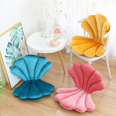 Creative New Colorful Shell Cushion Plush Office Home Cushion Backrest Cross-Border Delivery