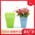 3061 Series Fat-Shaped round Edge Flowerpot Plastic Flowerpot Melamine Flowerpot Imitation Porcelain Flowerpot