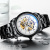 Walishi Mechanical Men's Watch Genuine Leather Men's Watch Wholesale Waterproof Luminous Watch Male Student Watch
