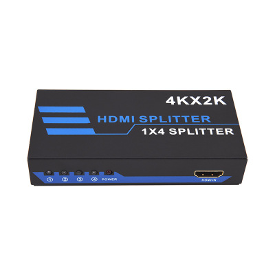 HDMI Video Splitter One to Four 4K HD HDMI Split Screen Device One Input and Four Output HDMI Switcher