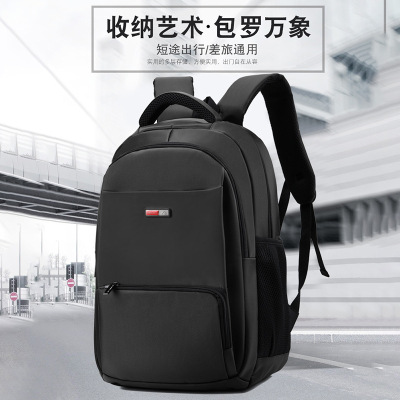 Autumn and Winter New Simple Wear-Resistant Nylon Backpack Business Casual Backpack Couple Same Style Large-Capacity Backpack Wholesale