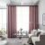 Curtain Linen Cotton and Linen New Year Bedroom Bay Window Simple Modern European Style Light Luxury High-End Light Shade