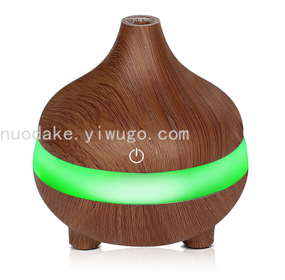  Car Ultrasonic Mute Aroma Diffuser Manufacturer Wood Grain Humidifier Mini Humidifier Moisturizing Portable Humidifier