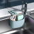 Wall-Mounted Sink Hanging Bag Seamless Suction Cup Kitchen Storage Basket Hanging Storage Bag Hanging Bag