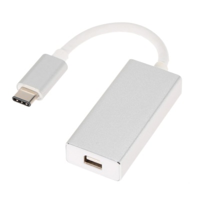 Wholesale Type C to Mini DP Aluminum Alloy Cable Usb3.1 to Mini DP HD Adapter Cable