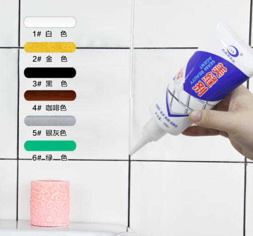 tile beauty joint agent pool beauty joint filling agent toilet base joint agent waterproof and mildew-proof beauty joint real porcelain glue