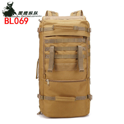 Outdoor Mountaineering Bag Sports Backpack Camouflage Backpack Tactical Backpack Oxford Cloth Outdoor Travel Exercise Backpack