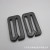 Spot Goods in Black Plastic Open Japanese Buckle Pom Plastic 25mm Nine-Shaped Hook Luggage Ribbon Adjustable Buckle