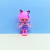 Assembled Cartoon Little Girl DIY Toy Stickers Plastic Capsule Toy Supply Gift Accessories Gift Prizes Leisure