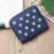 Spot Korean Style New Wallet Women's Short Clutch Hollowed Heart Shape Coin Purse Fashion Zipper Women's Wallet