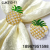 Amazon Hot Hotel Pineapple Napkin Ring Diamond Napkin Ring Napkin Ring Napkin Ring Factory in Stock Wholesale