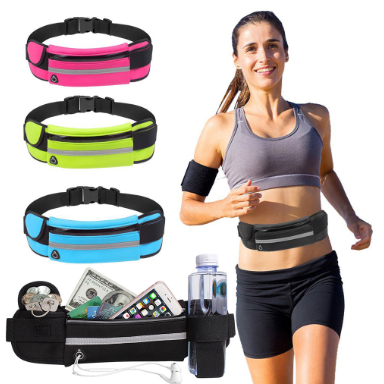 Close-Fitting 6-Inch Mobile Phone Bag Breathable Sports Waist Bag