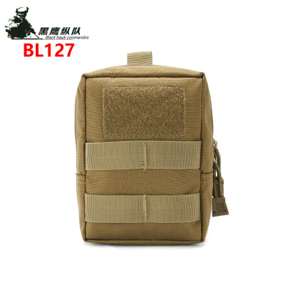 Amazon Hot Outdoor Tactics Camouflage EDC Commuter Small Waist Bag Molle Military Fans Convenient Accessories Zipper Bag