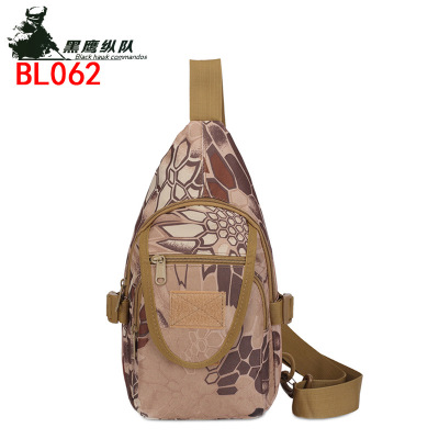 Direct Sales New Military Fan Tactical Portable Shoulder Bag Outdoor Camouflage Bag Fashion Sports Chest Bag Unisex