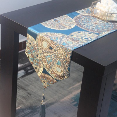 New Modern Simple and Light Luxury Table Runner Nordic Home Sample Room Hotel Coffee Table Shoe Cabinet Entrance Cabinet Cloth Wholesale