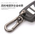 Simple Metal Keychains Man Waist Mounted Vachette Clasp Key Chain Classic Zinc Alloy Car Key Ring